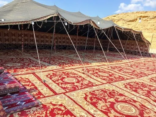 تأجير خيام