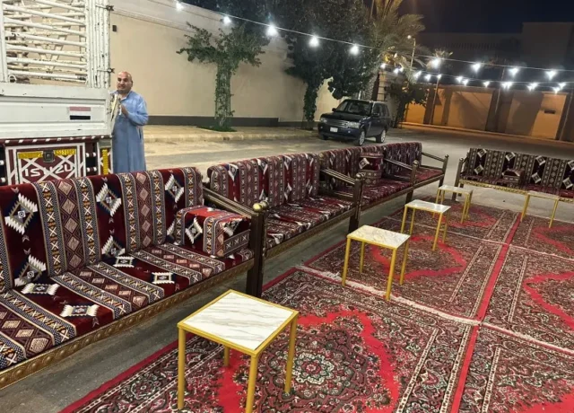 تأجير جلسات خارجية